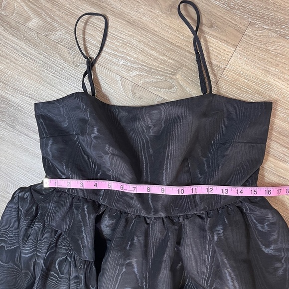 KATE SPADE NY x TARGET Tiered Ruffle Midi Tank Dress Black Size Medium - Picture 9 of 15